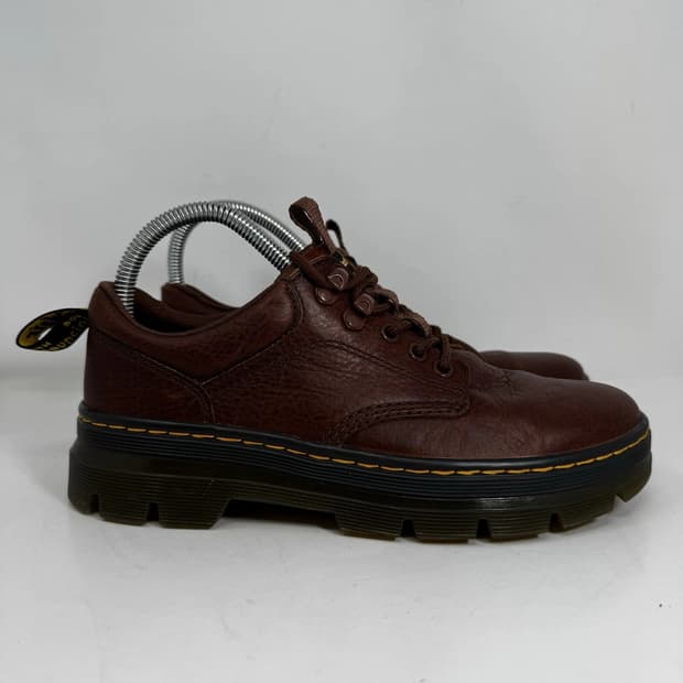 닥터마틴 리더 크레이지 호스 레더 유틸리티 슈즈 다크 브라운 250