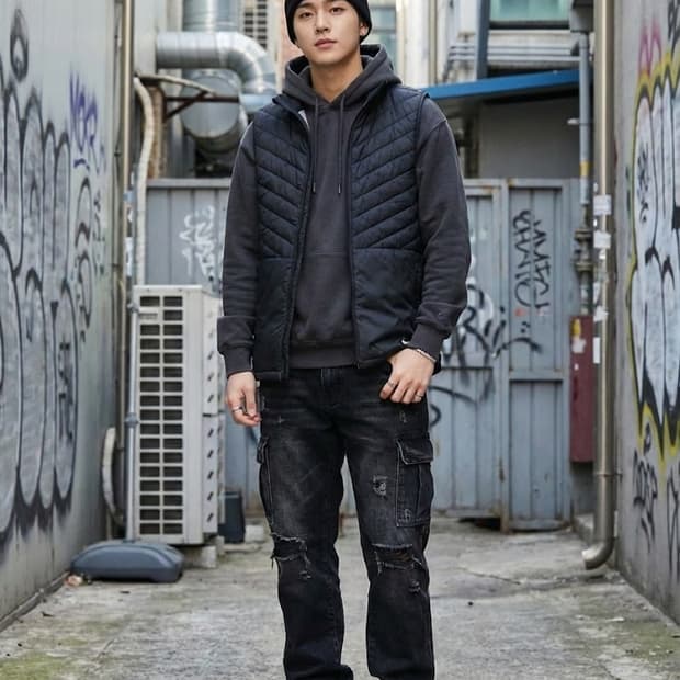 NIKE 나이키 에어로레이어 러닝 패딩 조끼