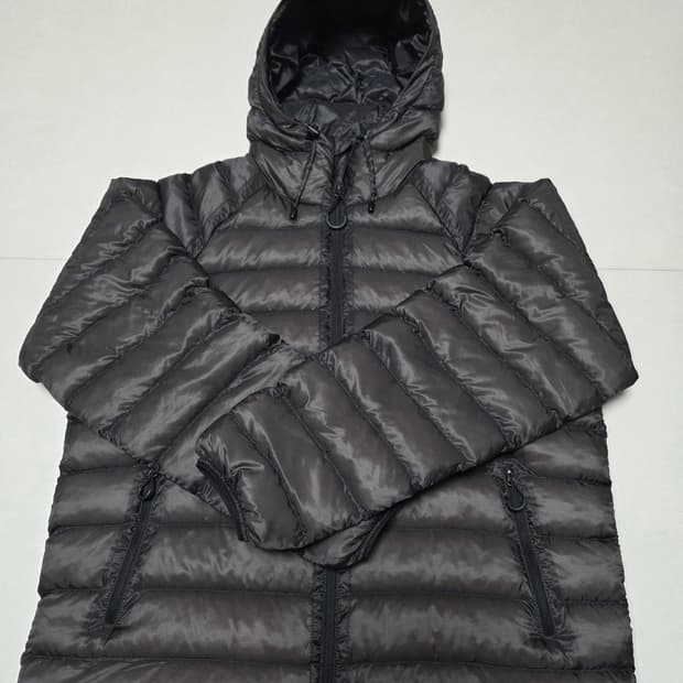 수아레 라이트 시어셀 패딩점퍼 브라운 라지 판매