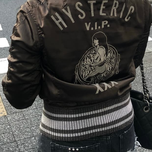 히스테릭 글래머 봄버자켓