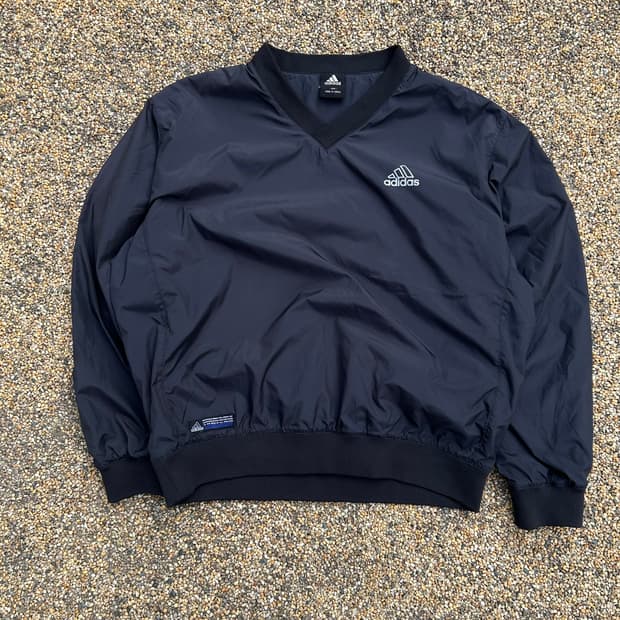 아디다스 (ADIDAS)블랙 웜업 바람막이