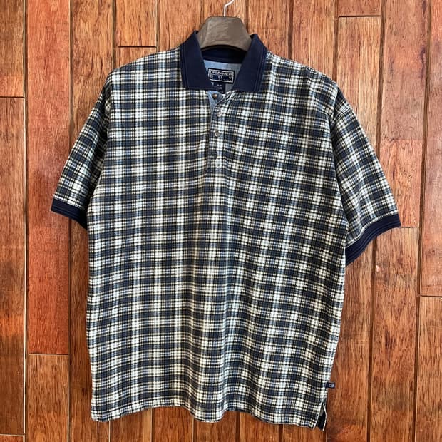 Usa vintage ์ฒดํฌ PK ํฐ์
์ธ