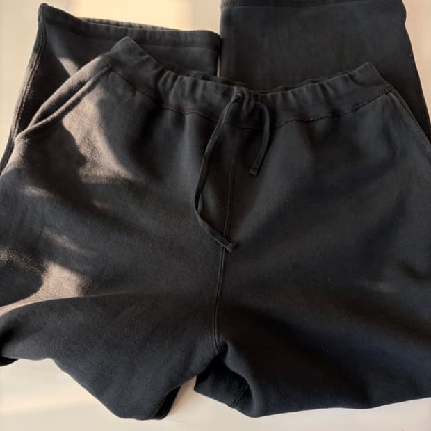 아프레쎄 스웻팬츠 블랙 4