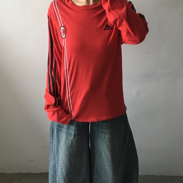 아디다스 ac밀란 롱슬리브