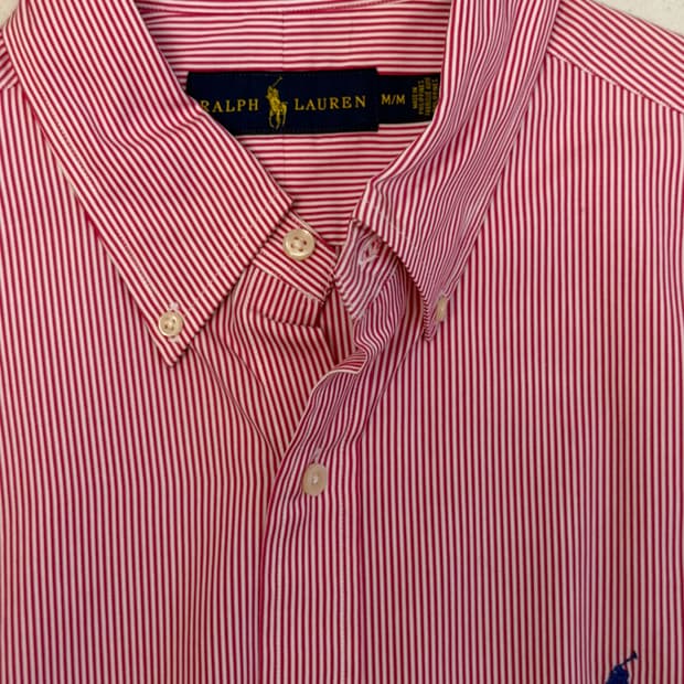 폴로 랄프로렌 체크셔츠 클래식핏 M(105정도 거의새상품)