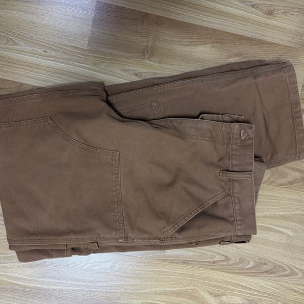 칼하트 WIP 더블니 팬츠 30/32 된장 