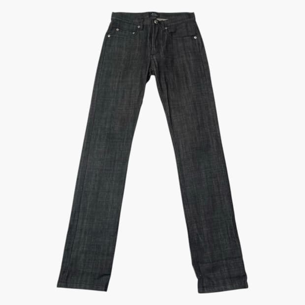아페쎄 A.P.C. 흑청 뉴 스탠다드 생지 데님팬츠 26