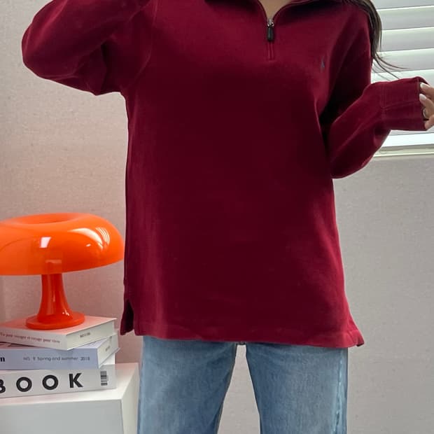 (M)폴로 반집업 스웨터-M1429