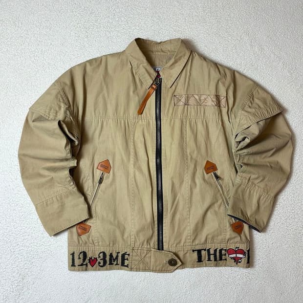 그라피스트 만지 레이어드 헌팅 자켓 PN7344