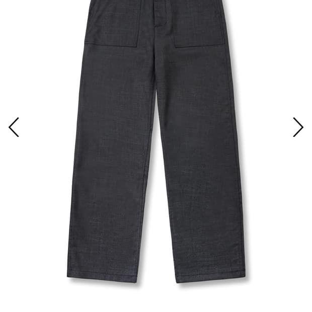 [L] a.ta grid fatigue pants(shadow grey)