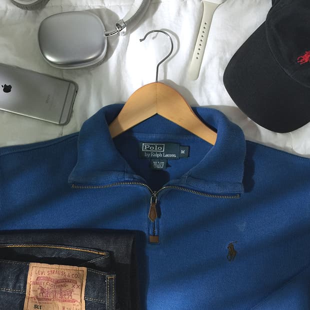 (WOMAN) 폴로랄프로렌 반집업 스웻맨투맨 XL 