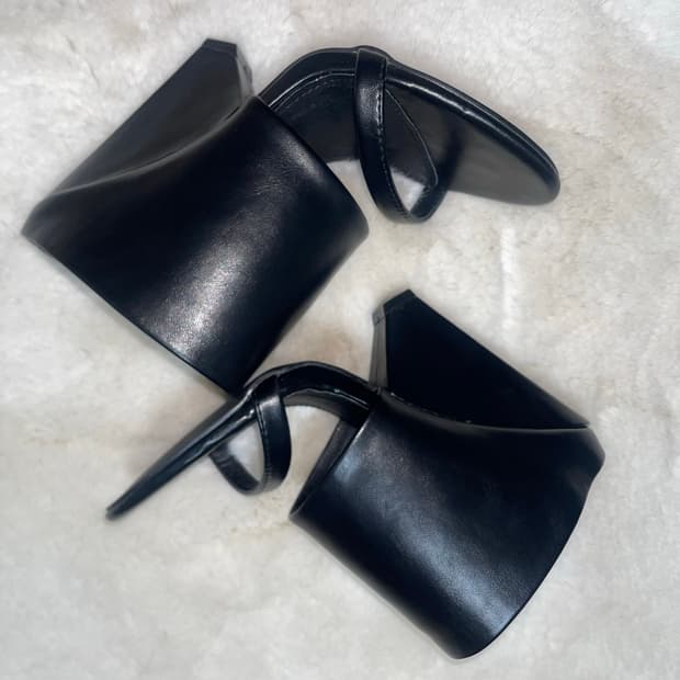 Reather high heels