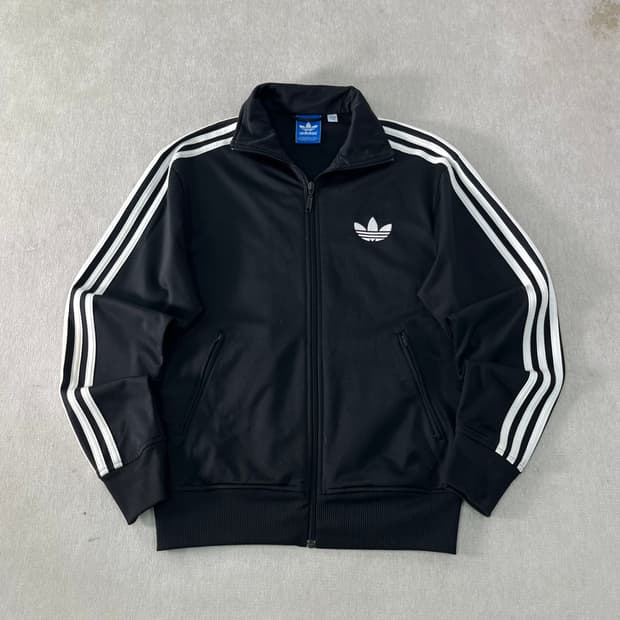 95 아디다스 파이어버드 트랙탑 블랙 져지