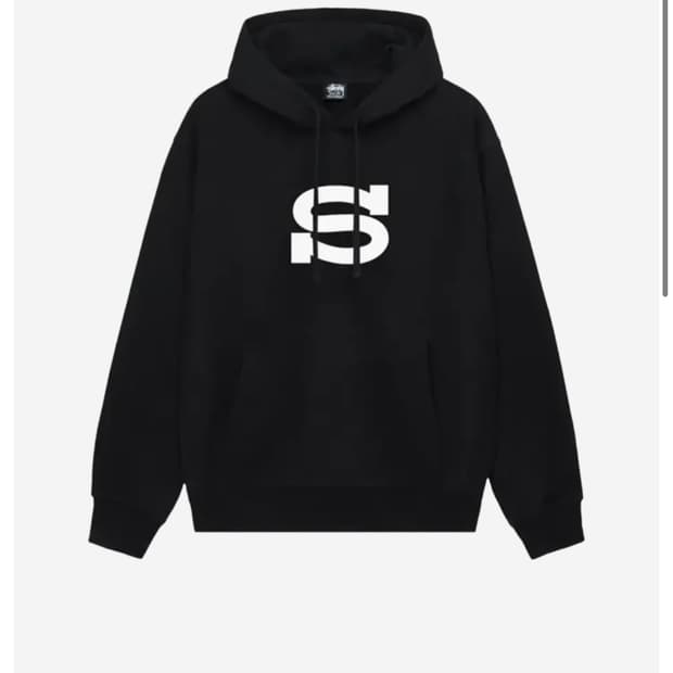 스투시 레터맨 후디