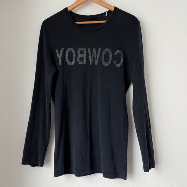 Helmut Lang 04ss YOBWOC long sleeves