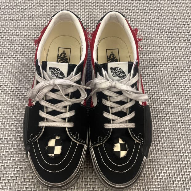 반스 Vans Sk8-Low Reconstruct Stressed Che