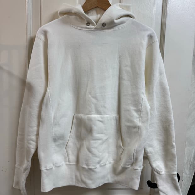 에이톤 아톤 Aton 화이트 후드티