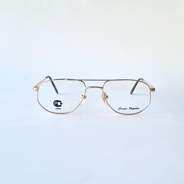 데드스탁빈티지 골드 투브릿지 보잉 안경테  758