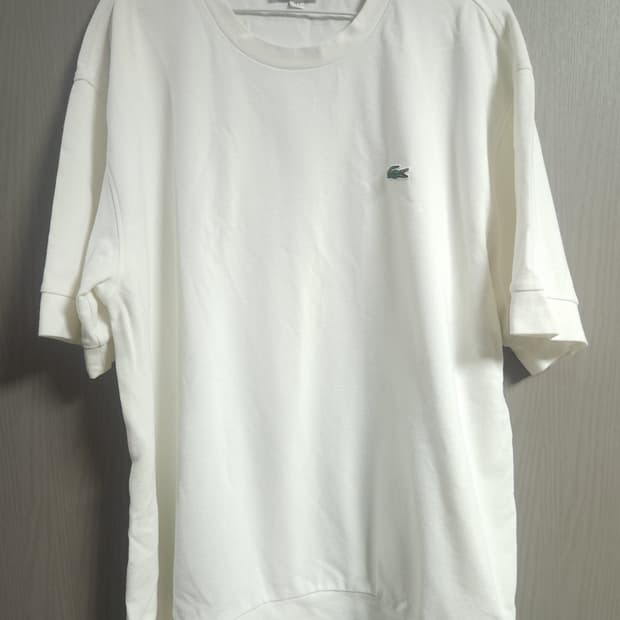 라코스테 반팔 티셔츠, XL