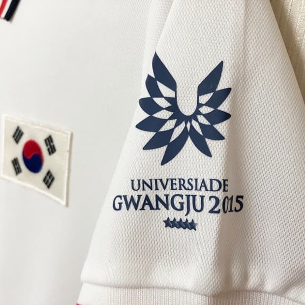 노스페이스국대 팀코리아 2015 광주유니버시아드 국대폴로티셔츠 XL95