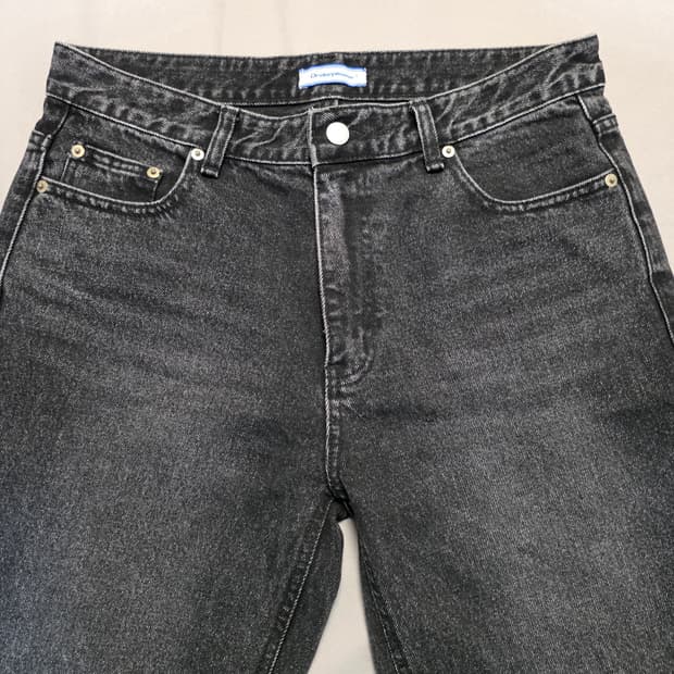 오더플리즈 블랙 데님 팬츠 [사이즈3]