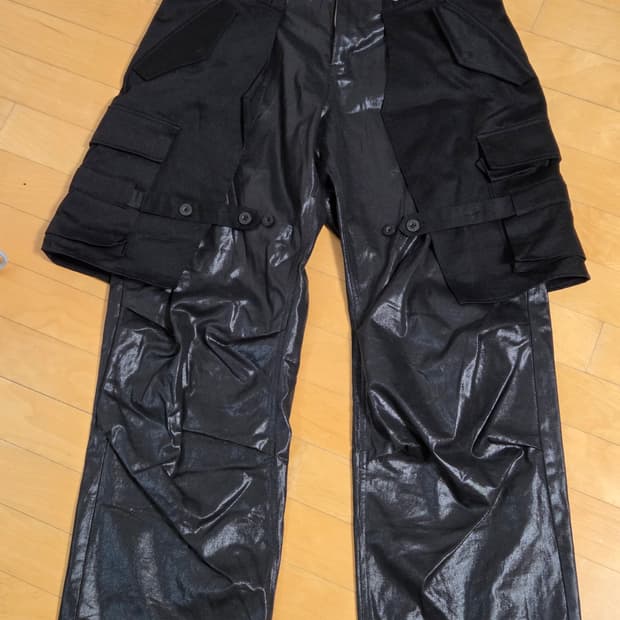 앤더슨벨 랩터 레이어드 카고 팬츠 apa695m (블랙/50)