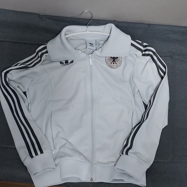 아디다스 독일 베켄 바우어 트랙탑 오프화이트 M