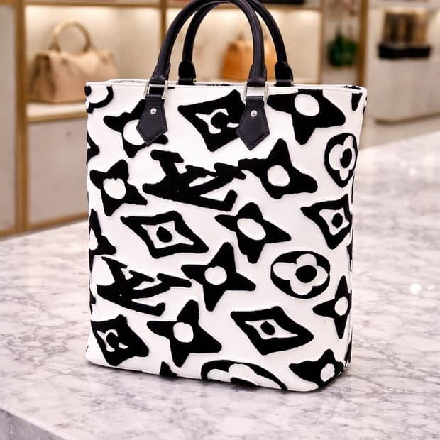 [S급] 루이비통 X 우르스피셔 터프트 카바스 토트백 판매합니다!!!