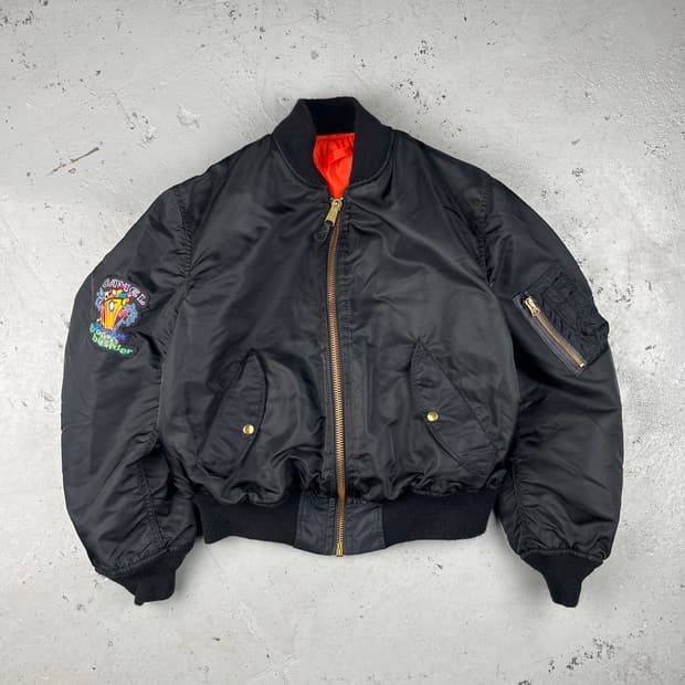 빈티지 Camel 90s 라스베가스 프로모션 패치 MA-1 자켓