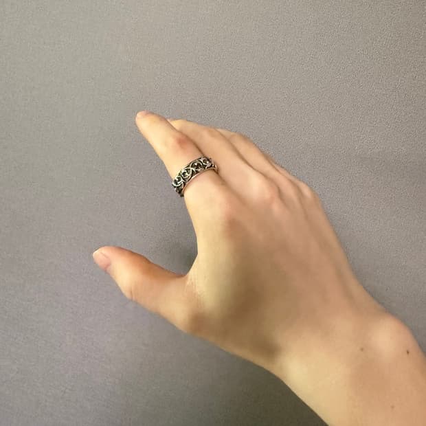 크롬하츠 이터니티 바인 밴드 링 21.5