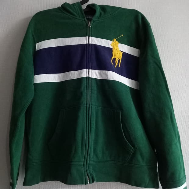 폴로 POLO 빅포니 여자 후드집업 90