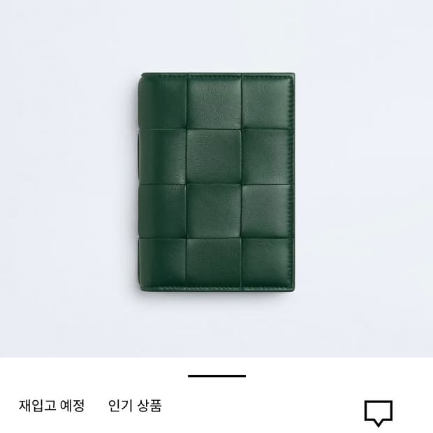 (새상품) Bottega Veneta 여권지갑
