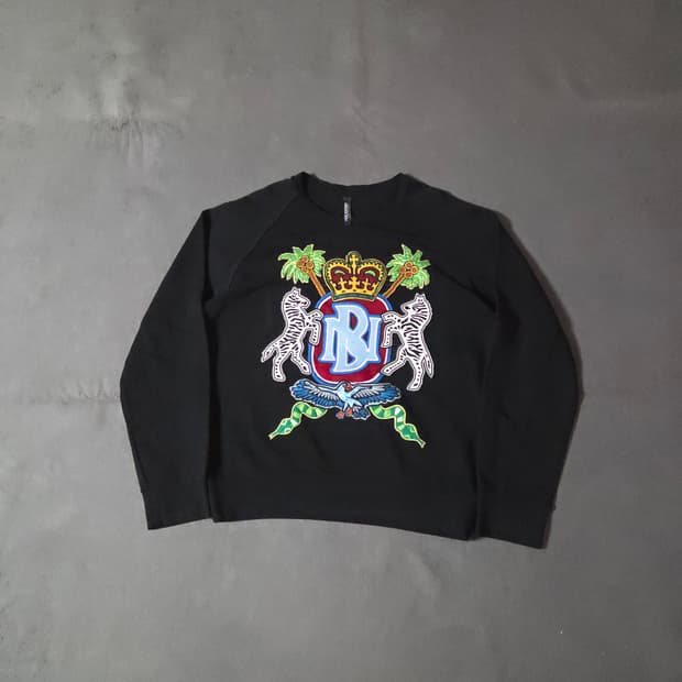 닐바렛 조디폴슨 오버핏 맨투맨 L