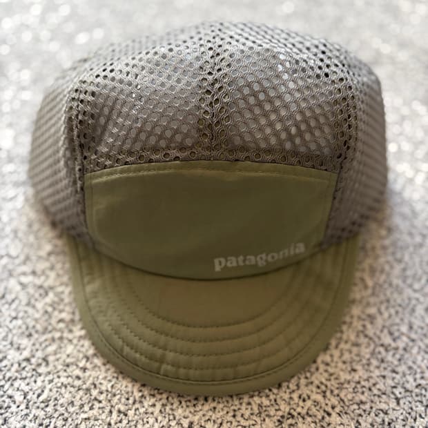 파타고니아 덕빌 캡 리버 락 그린