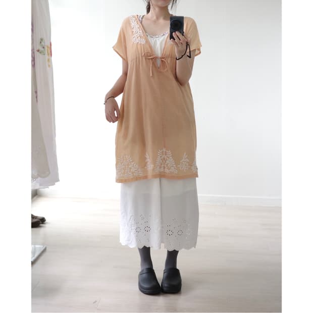 Grapefruits lace one-piece