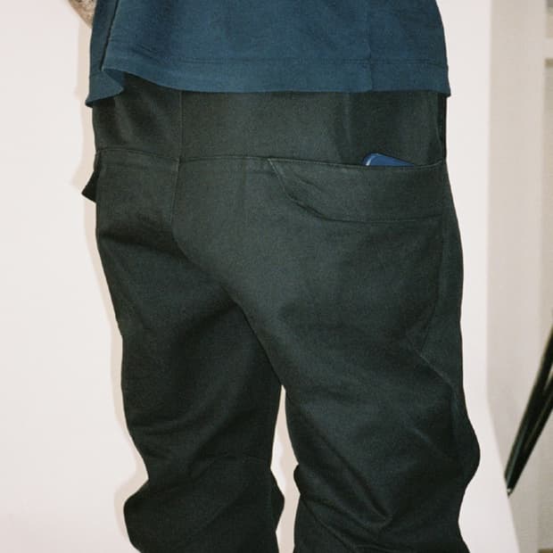 머듈 롬버스 팬츠 블랙 Rhombus Pants