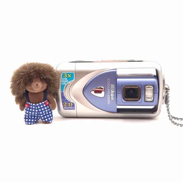 미품📸 니콘 쿨픽스 2500 ✨ 황조지 카메라💿