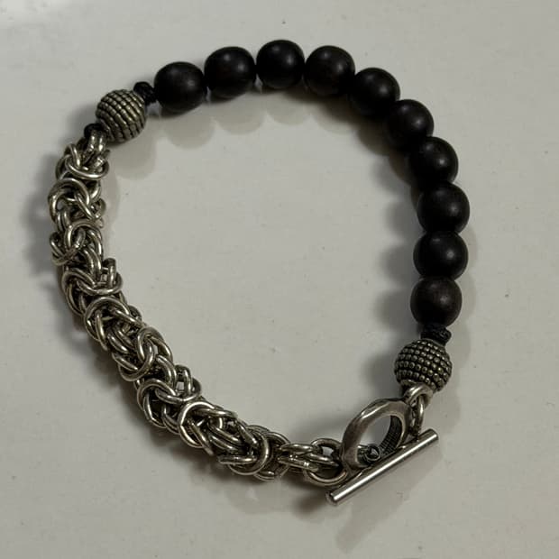 오닉스 체인 팔찌