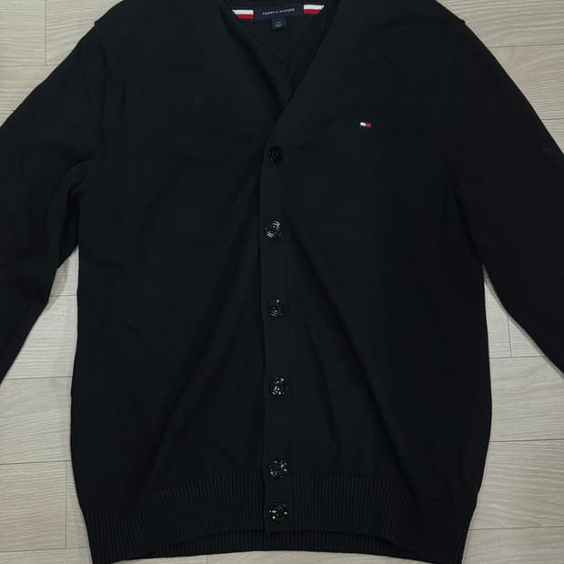 타미힐피거 가디건 택만 제거한 새상춤