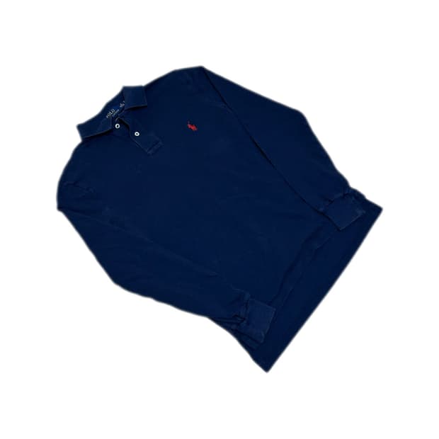 폴로 랄프로렌 네이비 긴팔 카라티