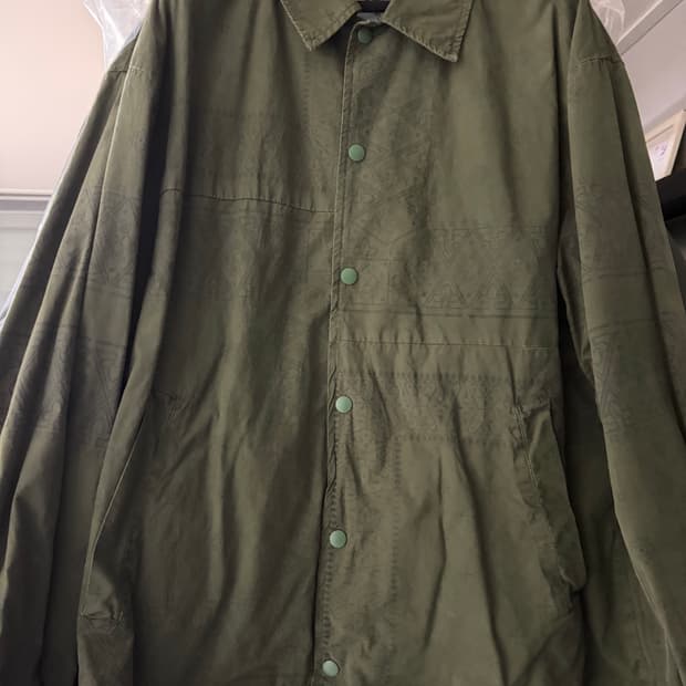 블라인드파일즈 반다나 코치자켓 올리브