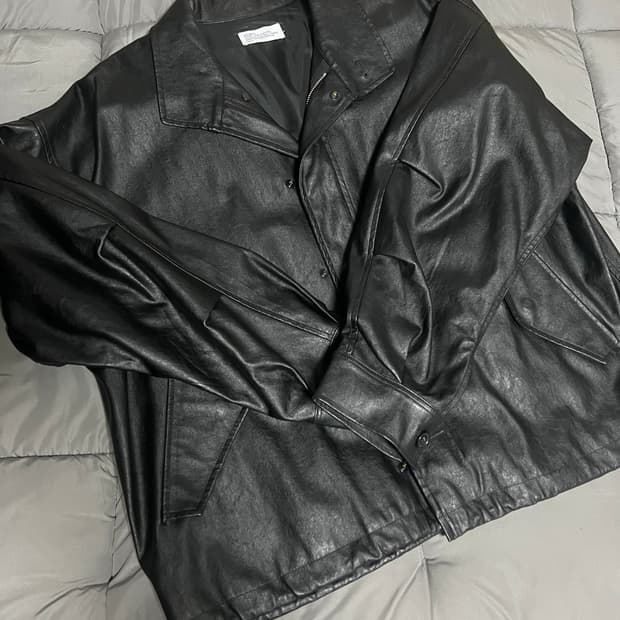 파르티멘토 비건레더 필드자켓