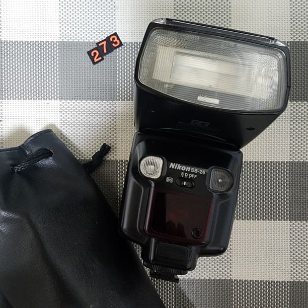 니콘 스피드라이트 SB-26 스트로브 플래시 파우치포함