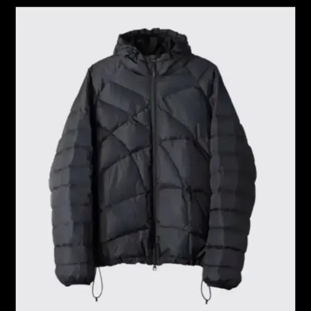 해칭룸 23FW 웹 구스다운 차콜 4사이즈