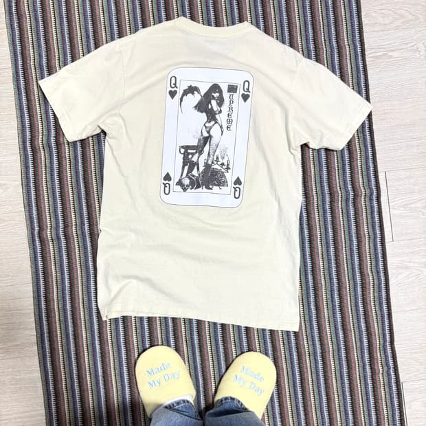 슈프림 뱀피렐라 반팔 티셔츠