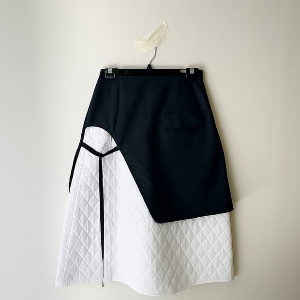 Unknown blue 언노운블루 패딩 치마