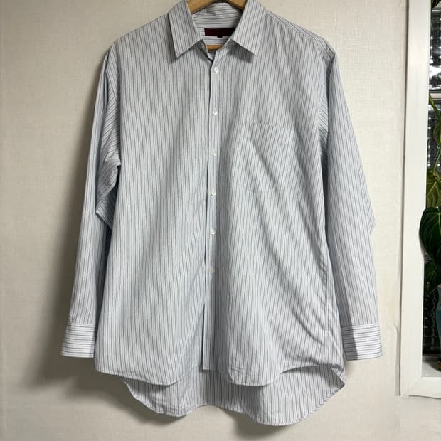 꼼데가르송 옴므 듀 스트라이프 셔츠