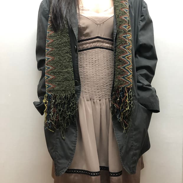 빈티지 자켓 머플러 세트 (개별구매가능)