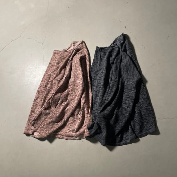 H•d (One-Off) Dining-Dyed Slub Longsleev