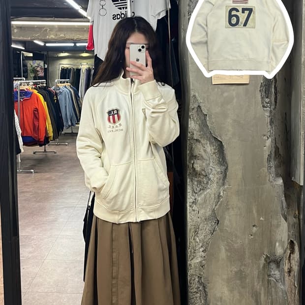 폴로진스 져지 아이보리 S #csz2180